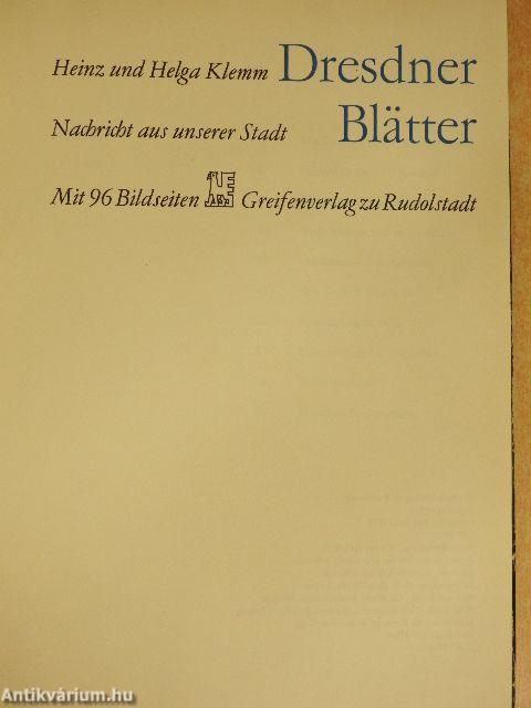 Dresdner Blätter