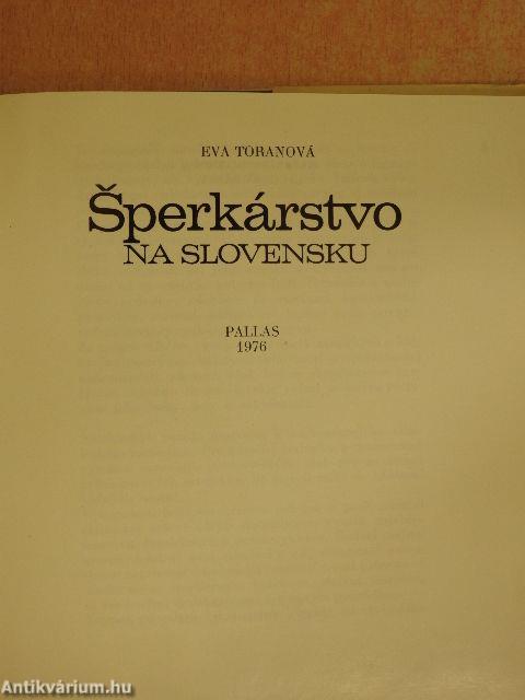 Sperkárstvo na Slovensku