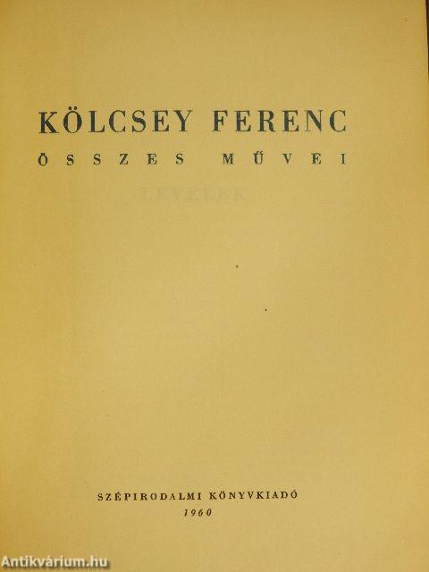 Kölcsey Ferenc összes művei I. (töredék)
