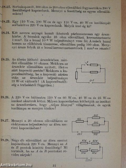 Fizikai feladatok II.