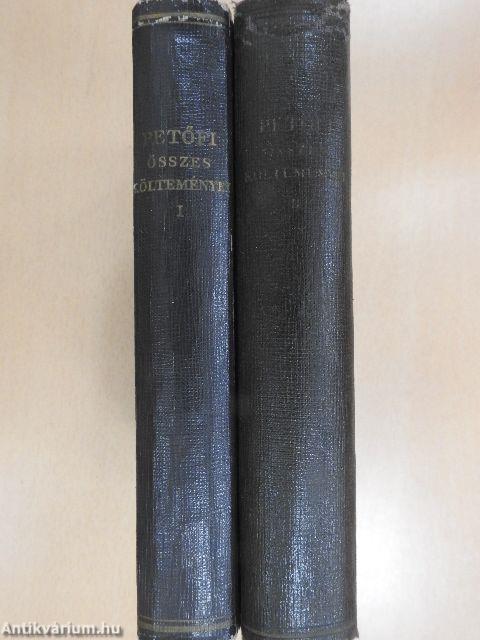 Petőfi Sándor összes költeményei I-II.