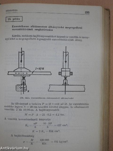 Mélyépítési gyakorlati számítások