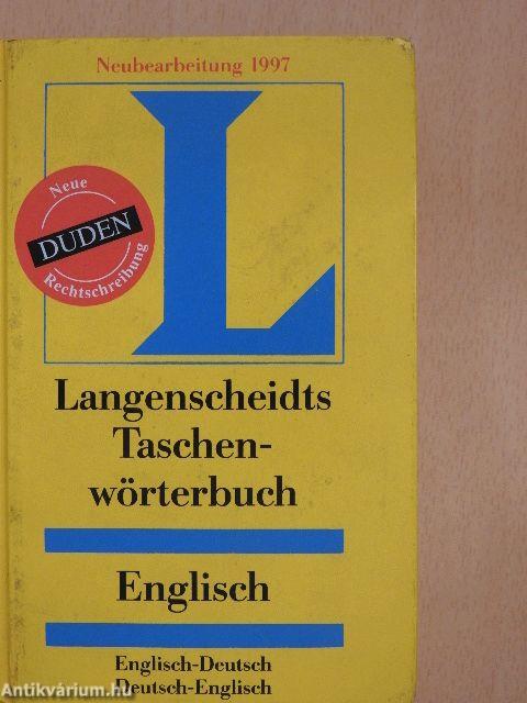 Langenscheidts Taschenwörterbuch Englisch