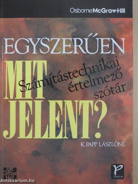 Egyszerűen Mit jelent?
