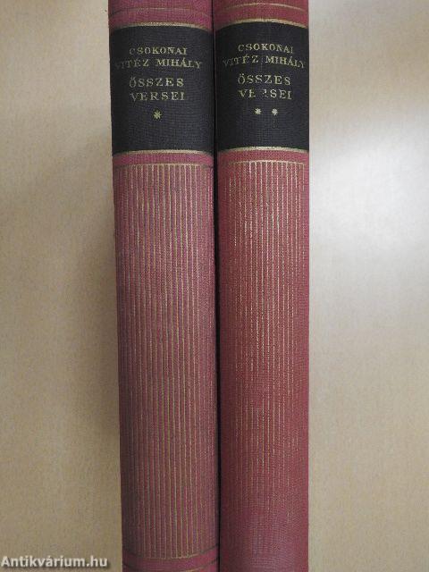 Csokonai Vitéz Mihály összes versei I-II.