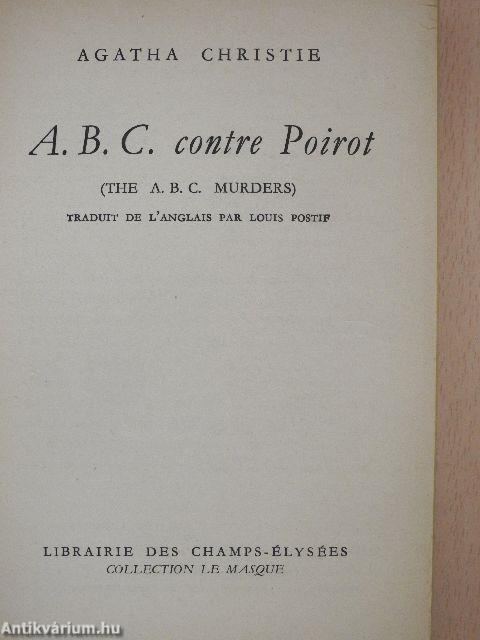 A. B. C. contre Poirot