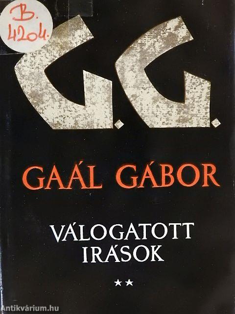 Válogatott írások II.