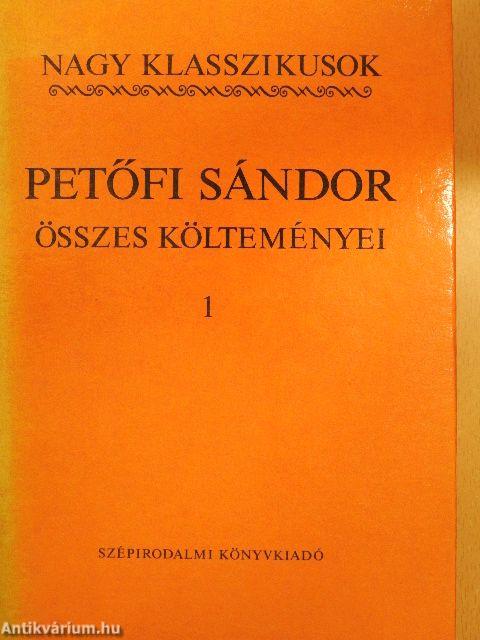 Petőfi Sándor összes költeményei 1-2.
