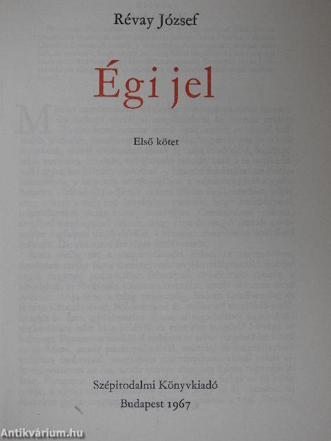 Égi jel I-II.