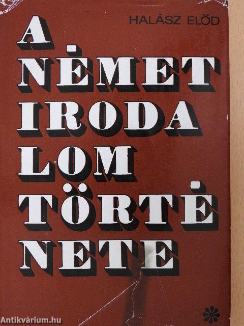 A német irodalom története I-II.