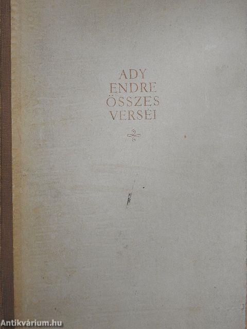 Ady Endre összes versei I-II.