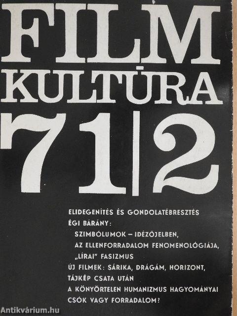 Filmkultúra 1971. március-április