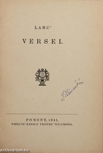Lanc' versei