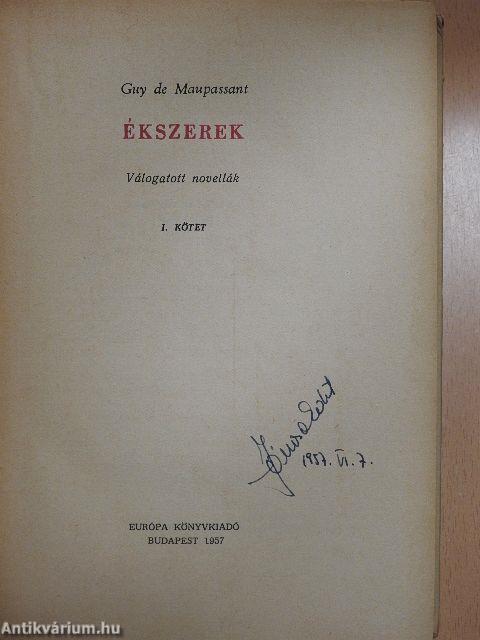 Ékszerek I-II.