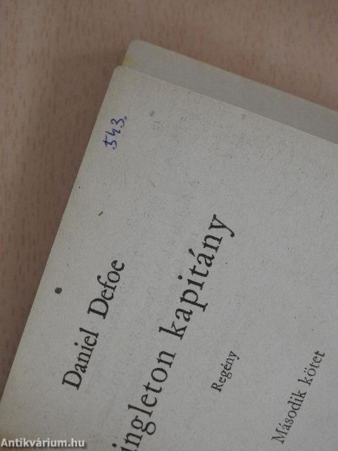 Singleton kapitány I-II.