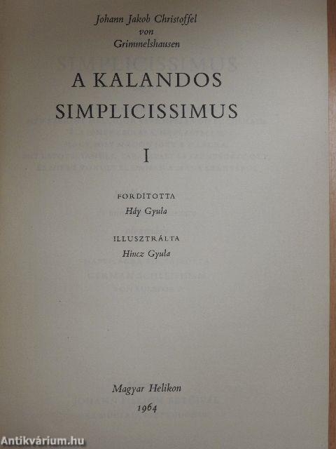 A kalandos Simplicissimus I-II.