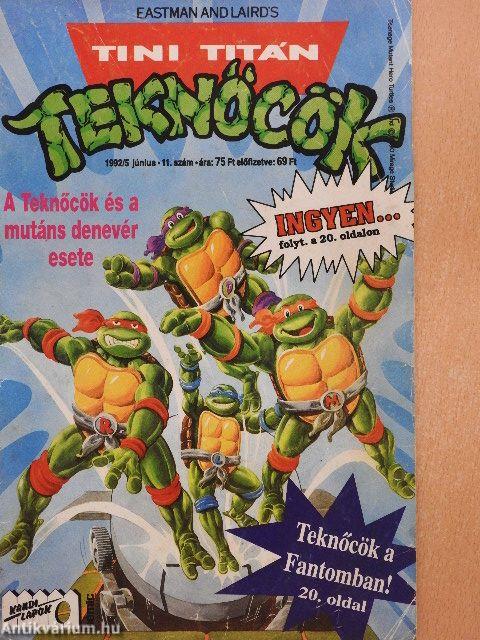 Tini Titán Teknőcök 1992/5. június