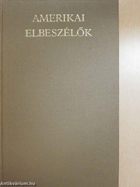 Amerikai elbeszélők I. (töredék)