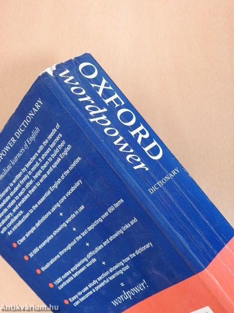 Oxford Wordpower Dictionary