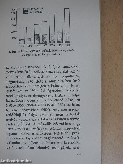 Az erdészetfejlesztés fő irányai az elmúlt három évtizedben