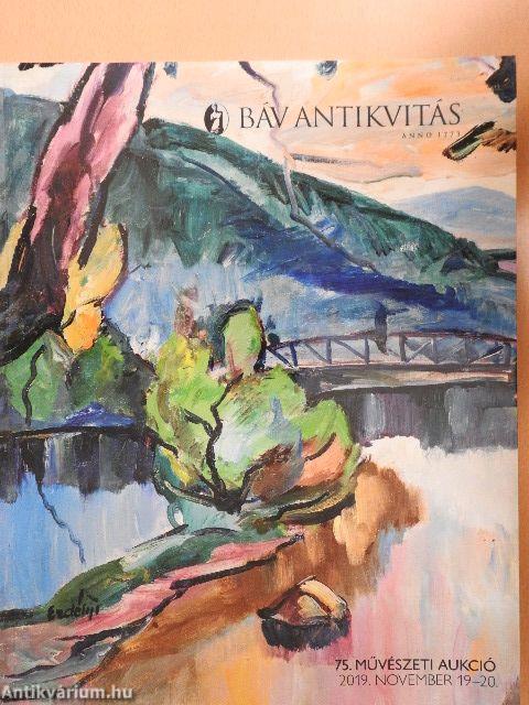 BÁV Antikvitás 75. Művészeti aukció