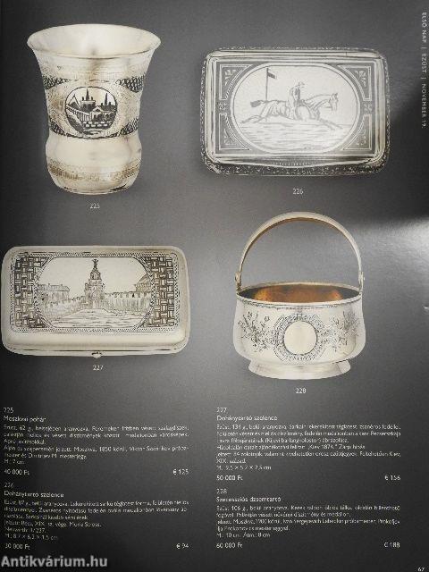 BÁV Antikvitás 75. Művészeti aukció