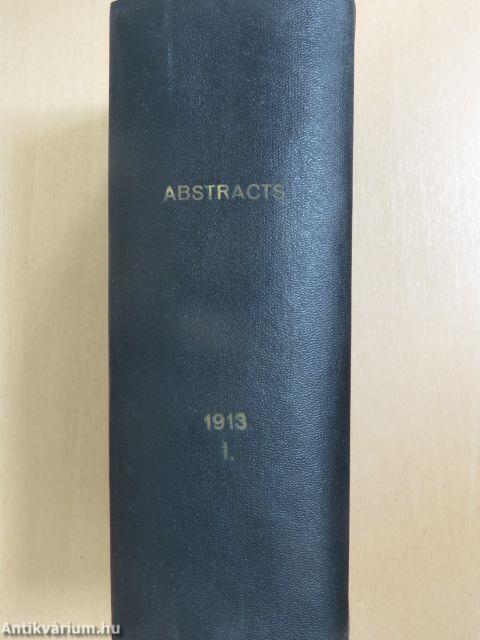 Journal of the Chemical Society 1913./I.