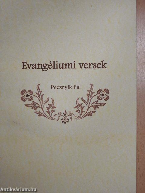 Evangéliumi versek 1.