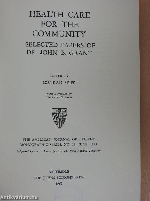 Health Care for the Community