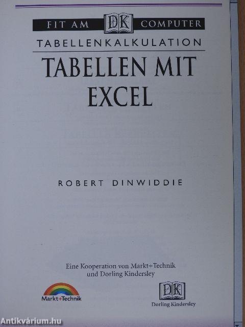 Tabellen mit Excel