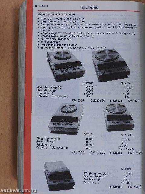 Aldrich Catalogue Handbook of Fine Chemicals 1988-1989