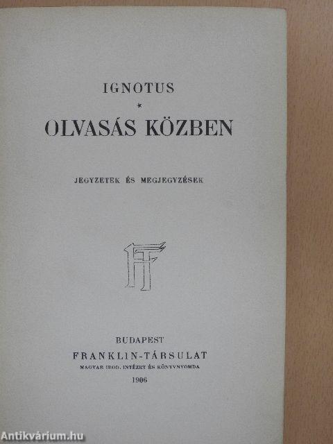 Olvasás közben