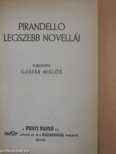 Pirandello legszebb novellái