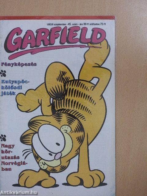 Garfield 1993/9. szeptember (olvasatlan, nyomdatiszta állapotú)