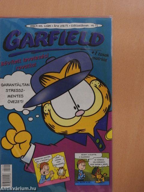 Garfield 1998/9. (olvasatlan, nyomdatiszta állapotú)