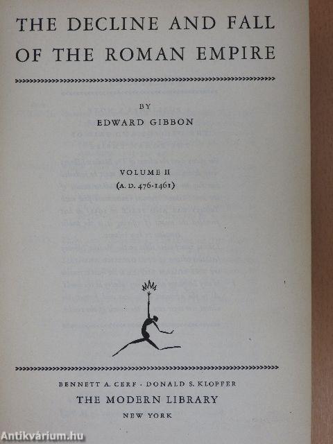 The Decline and Fall of the Roman Empire I-II.