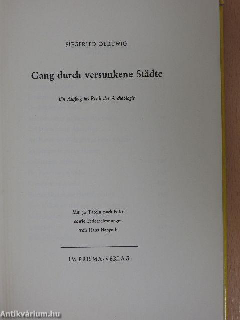 Gang durch versunkene Städte