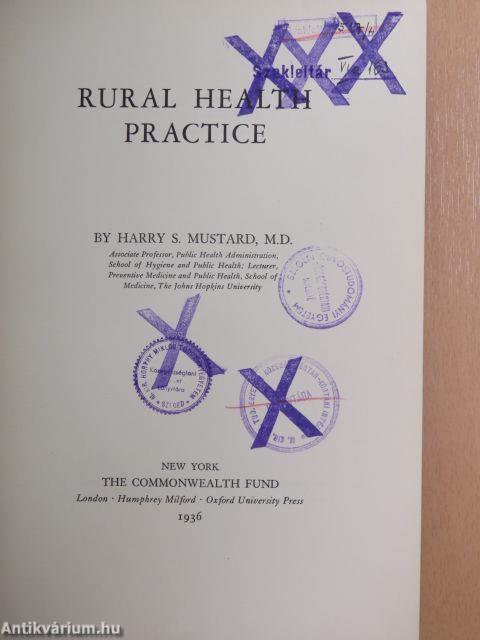 Rural Health Practice