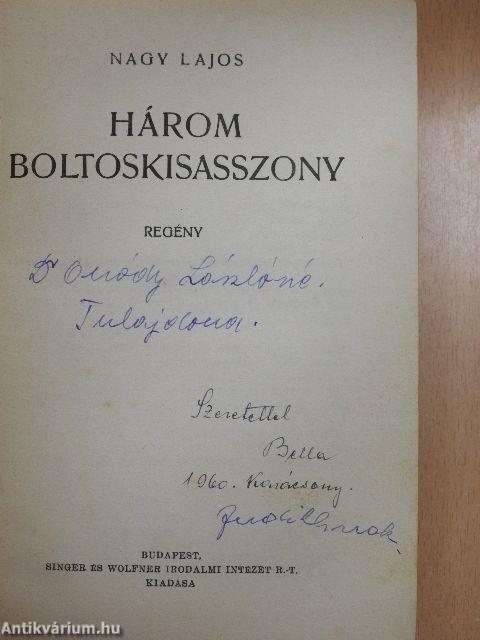 Három boltoskisasszony