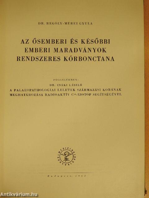 Palaeopathologia II.