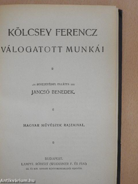 Kölcsey Ferencz válogatott munkái