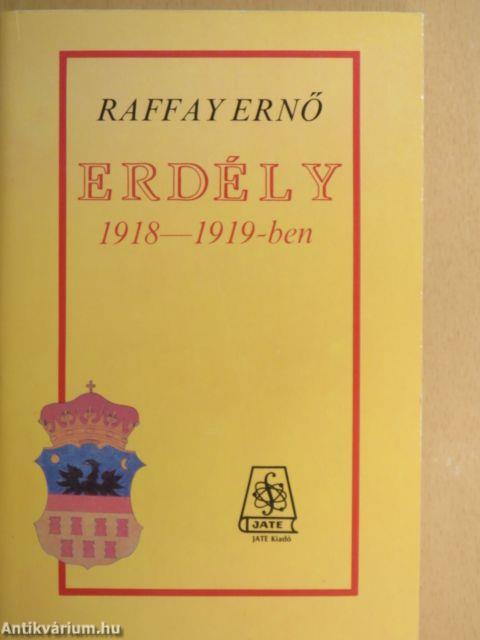 Erdély 1918-1919-ben