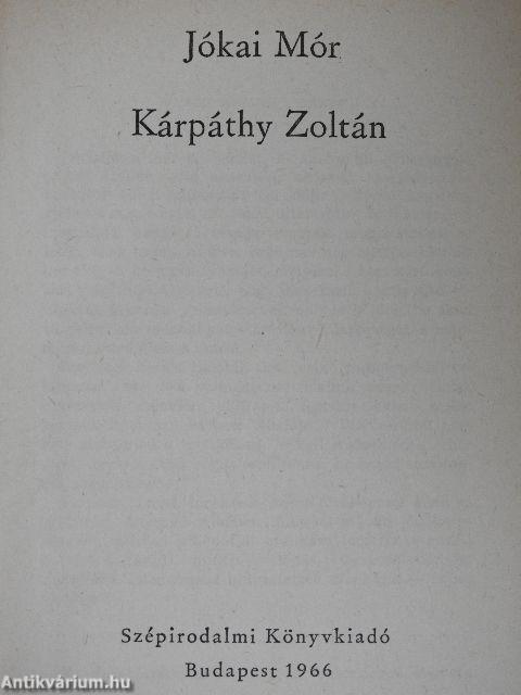 Kárpáthy Zoltán