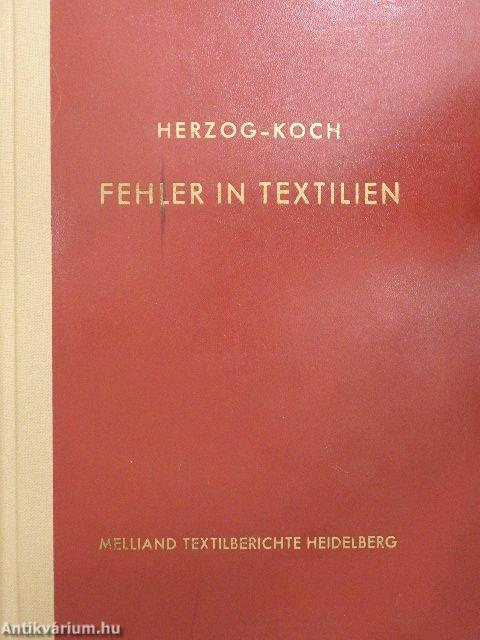 Fehler in Textilien