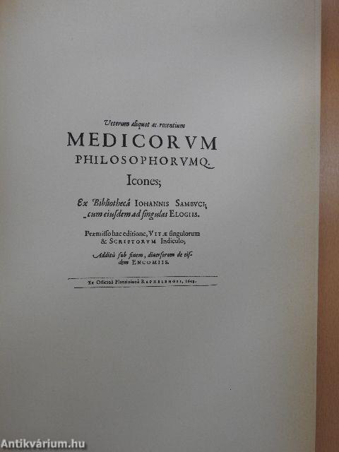 Veterum aliquot ac recentium Medicorum Philosophorumque Icones/Kísérő tanulmány a Zsámboky János Veterum aliquot ac recentium Medicorum Philosophorumque Icones című reprint kiadványhoz