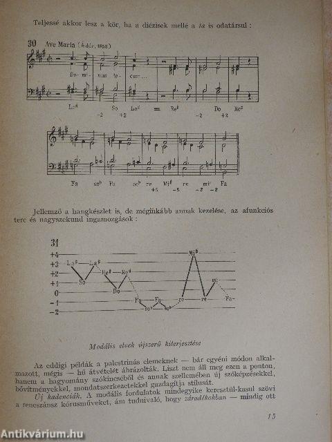 Modális harmóniák Liszt műveiben