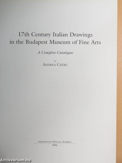 17th Century Italian Drawings in the Budapest Museum of Fine Arts