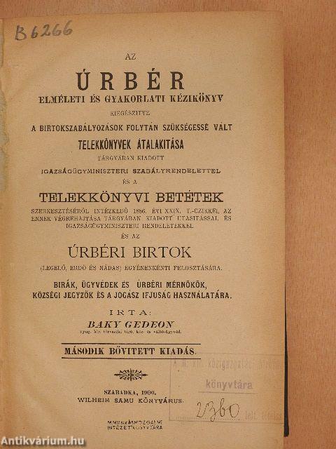 Az úrbér