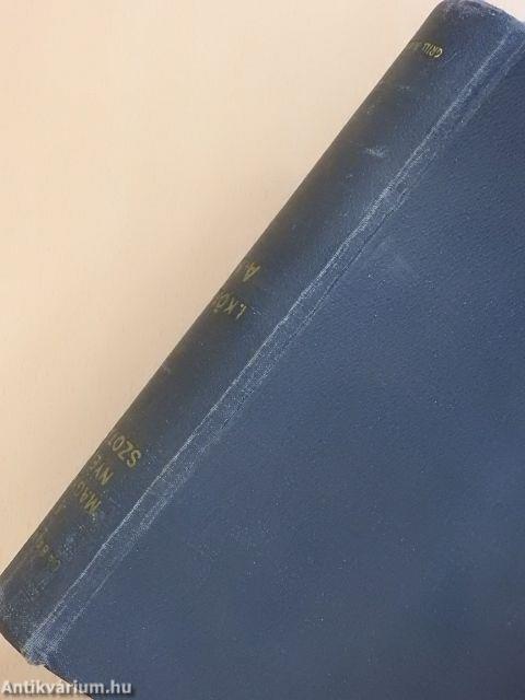 A magyar nyelv szótára I-II.