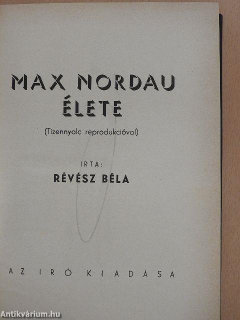 Max Nordau élete